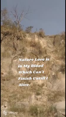  Nature Love is in My Blood Which Can't Finish Untill I Alive.
